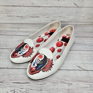 Strange Cvlt Women’s It Flats Size 8 Shoes Lydia Float Clown Pennywise Clown